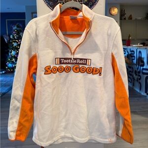 Tootsie roll vintage fleece pullover